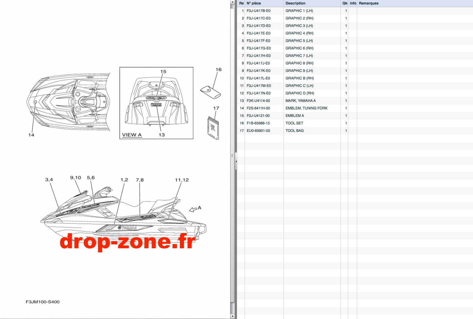Stickers FX SVHO 17