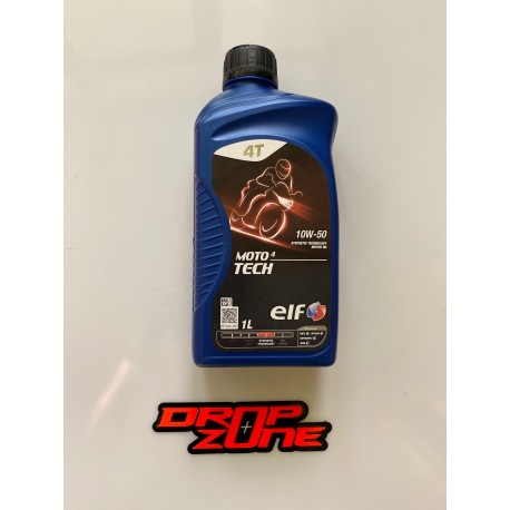 HUILE ELF MOTO 4 TECH 1 LITRE