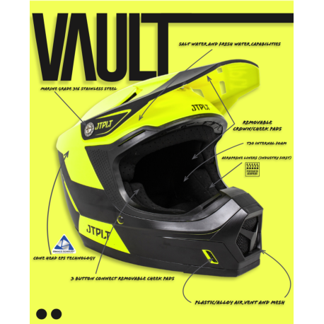 CASQUE JETPILOT VAULT