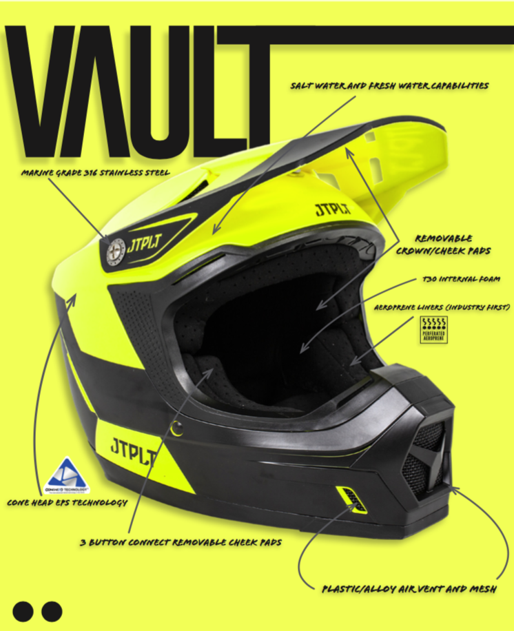CASQUE JETPILOT VAULT