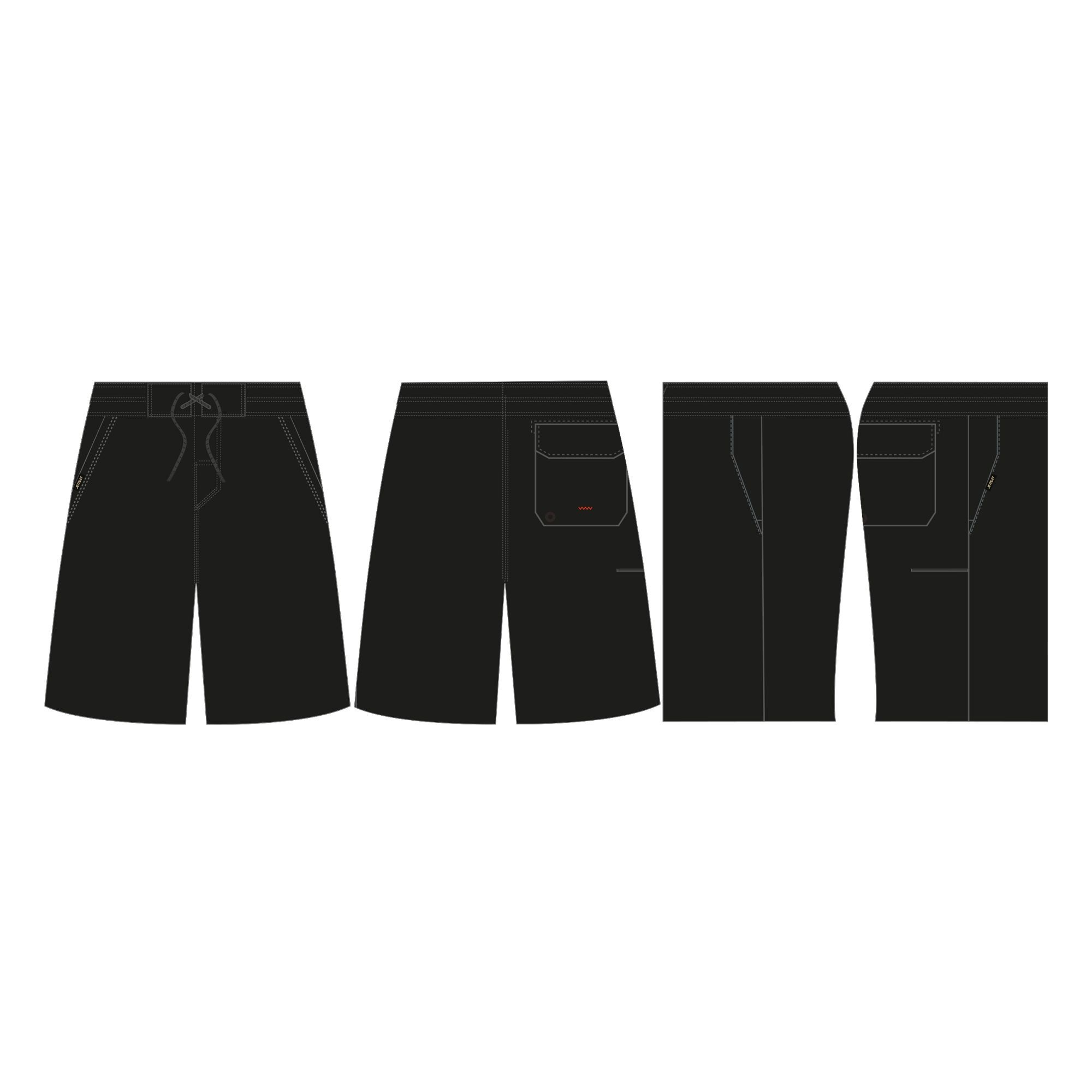 JETPILOT ￼WORKED BOARDSHORT