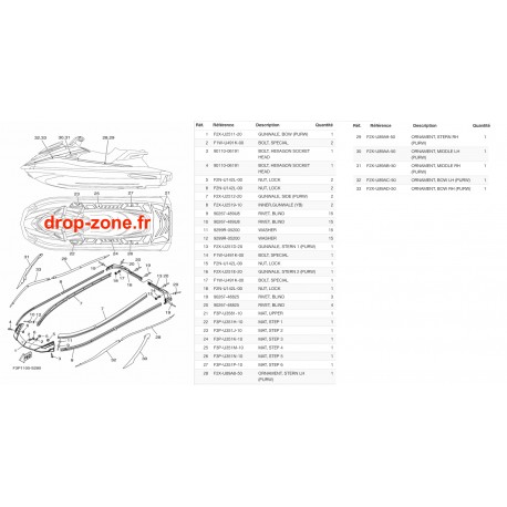 Tapis/ Listons GP 1800 18