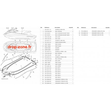 Tapis/ Listons VXR 19