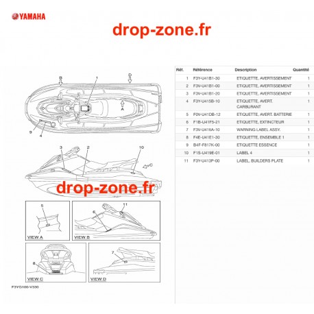 Labels sécurité EX Deluxe 20