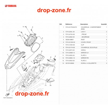 Capot EX Sport Blanc 20