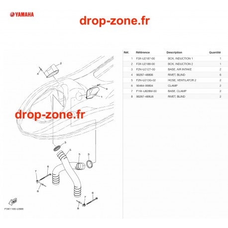 Ventilation FX HO Cruiser 20/ FX HO 20