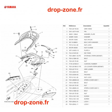 Support selle FX SVHO Limited 20