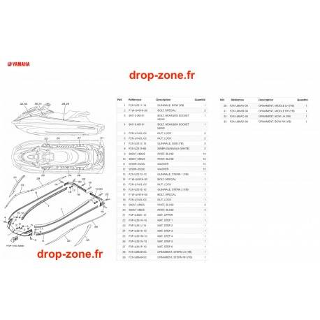 Tapis/ Listons GP 1800R SVHO Vert 20