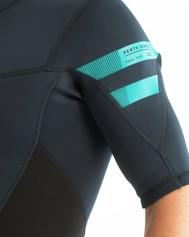 JOBE PERTH 3/2MM SHORTY COMBINAISON HOMMES GRIS
