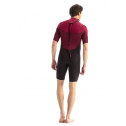 JOBE PERTH 3/2MM SHORTY COMBINAISON HOMMES ROUGE