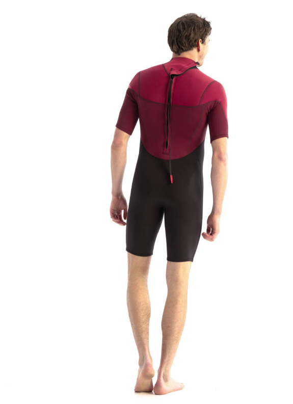 JOBE PERTH 3/2MM SHORTY COMBINAISON HOMMES ROUGE