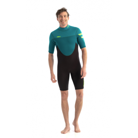 JOBE PERTH 3/2MM SHORTY COMBINAISON HOMMES TEAL
