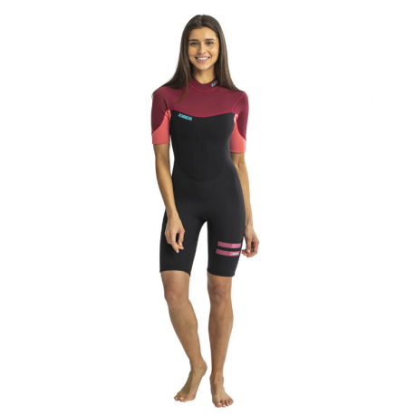 JOBE SOFIA 3/2MM SHORTY WETSUIT WOMEN ROSE PINK
