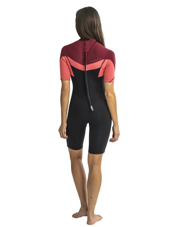 JOBE SOFIA 3/2MM SHORTY WETSUIT WOMEN ROSE PINK