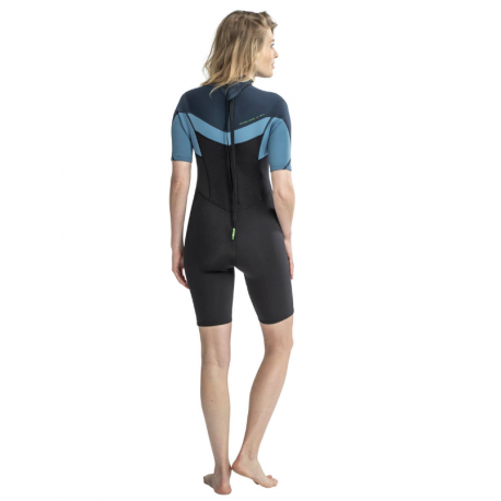 JOBE SOFIA 3/2MM SHORTY WETSUIT WOMEN MIDNIGHT BLUE