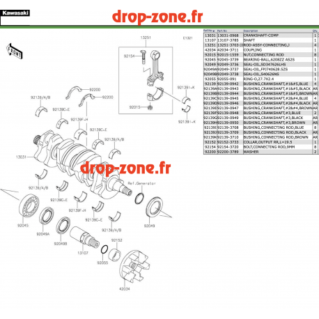 Vilebrequin Ultra LX 21-22/ SX-R 1500 21-22/ STX 160 21-22