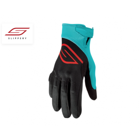 GLOVE CIRCUIT BK/AQ