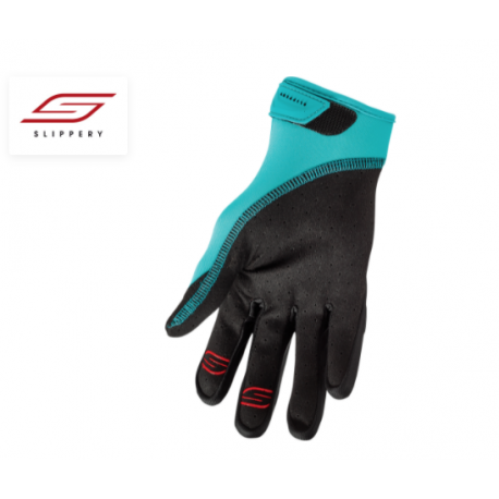 GLOVE CIRCUIT BK/AQ