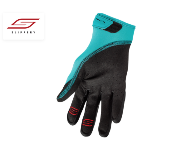 GLOVE CIRCUIT BK/AQ