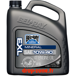 Huile minérale pour moteurs 4 temps EXL 10W40