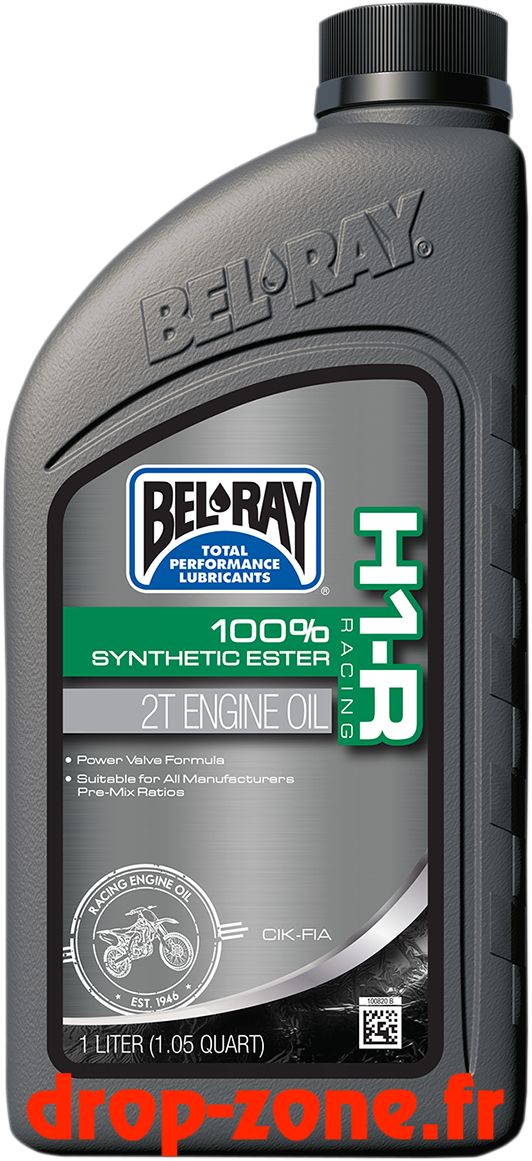 Huile moteur 2 temps Racing ester synthétique H1-R