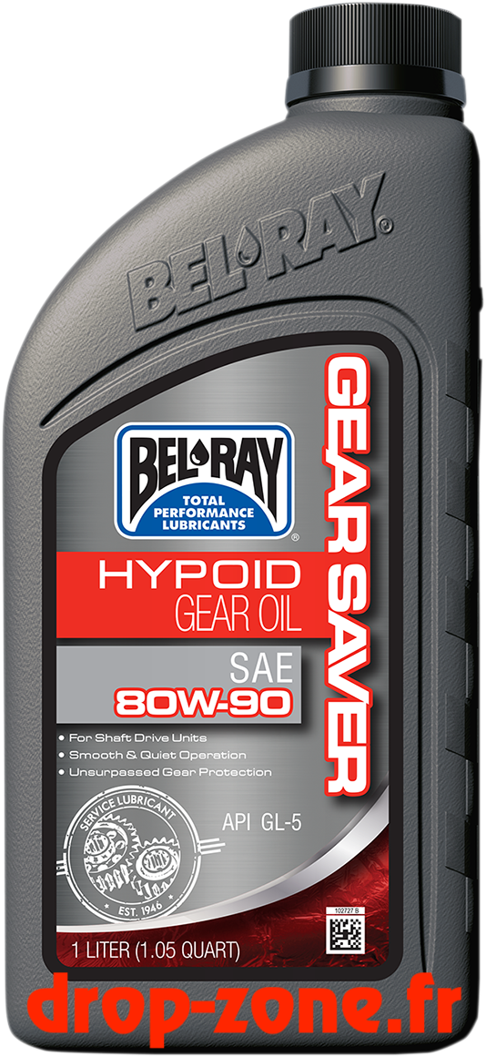 Huile pour boîte de vitesse hypoïde Gear Saver 80W90