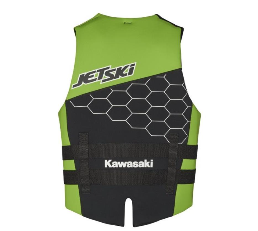 Gilet de sauvetage Kawasaki vert