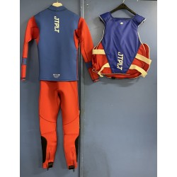 PACK COMBINAISON JETPILOT RX PWC NEO RACE JOHN & JACKET + GILET JETPILOT RX PWC NYLON ISO 50N VEST