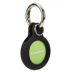 Porte clés Kawasaki avec jeton amovible
