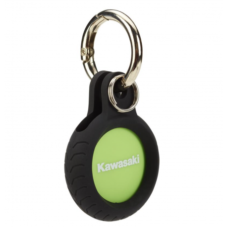 Porte clés Kawasaki avec jeton amovible
