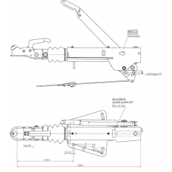 ATTELAGE FREINÉ 1550-3000KG