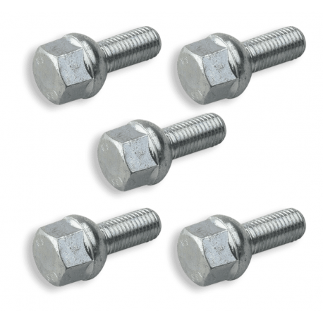 LOT DE 5 VIS DE ROUE M14