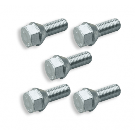 LOT DE 5 VIS DE ROUE M12