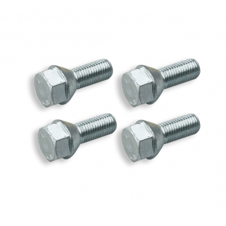 LOT DE 4 VIS DE ROUE M12