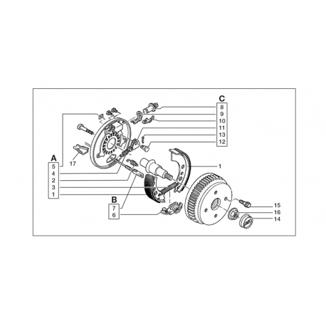 LOT DE 4 VIS DE ROUE M12