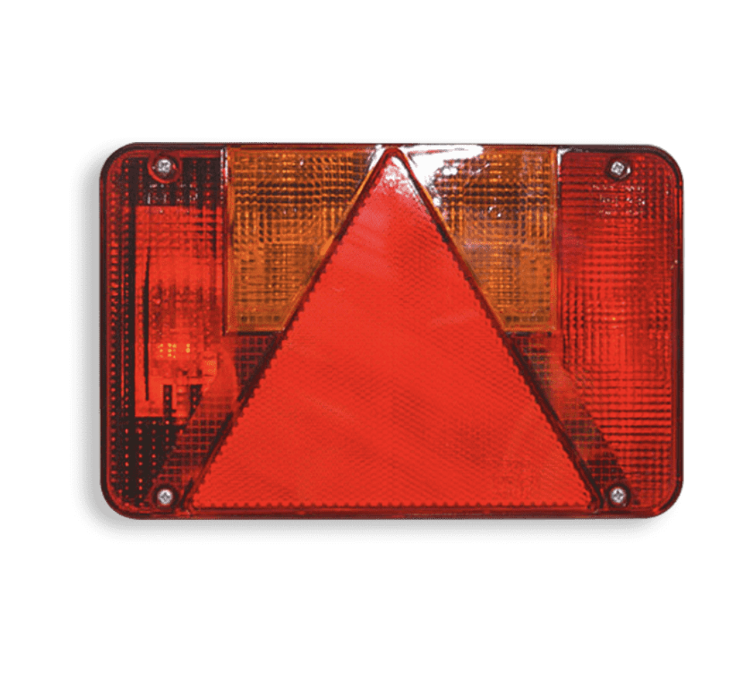 FEU DROIT + TRIANGLE + ÉCLAIRAGE DE PLAQUE