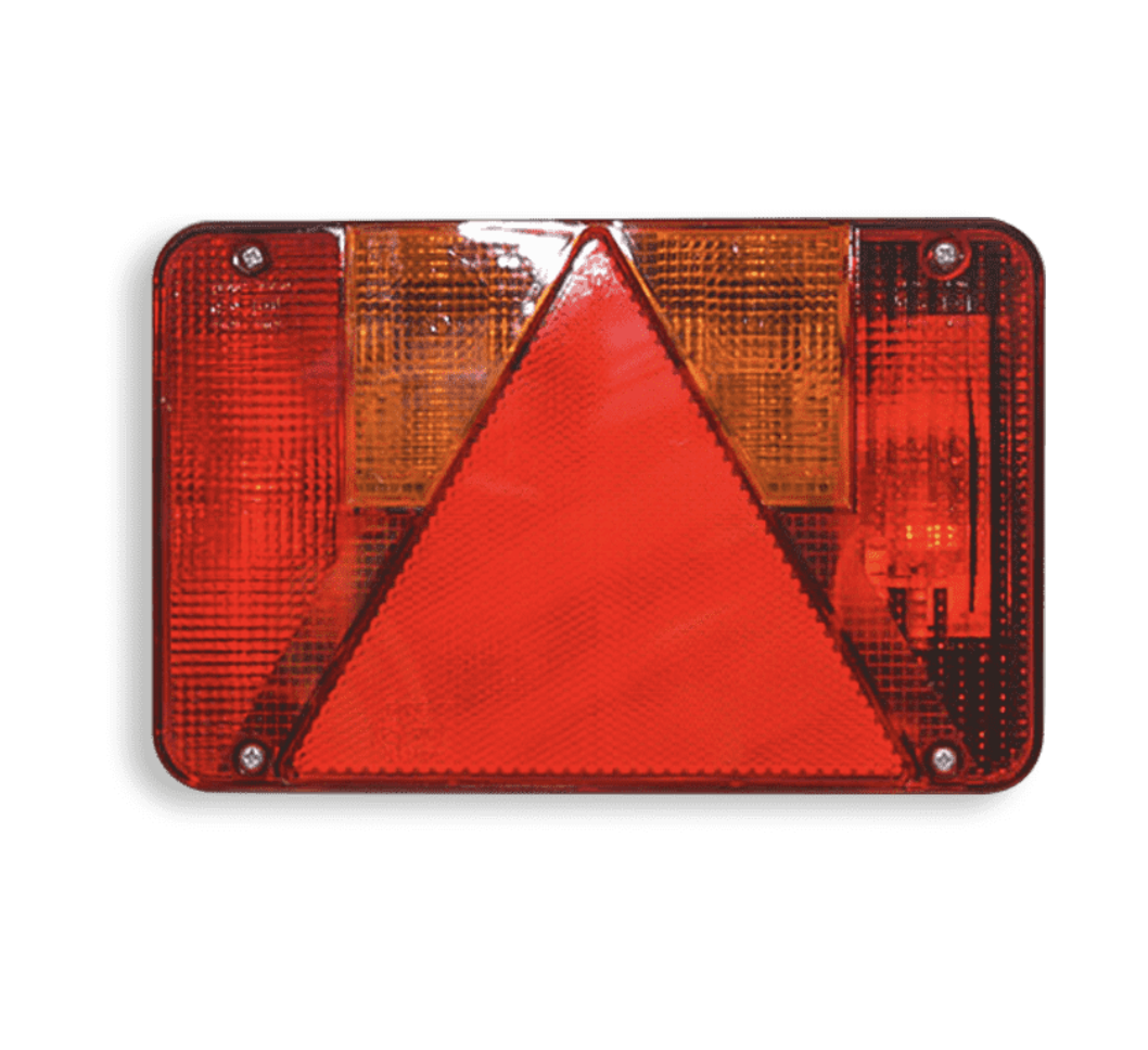 FEU GAUCHE + TRIANGLE + ÉCLAIRAGE DE PLAQUE