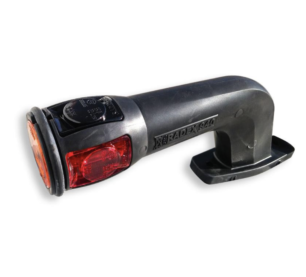 CORNE ORANGE + GABARIT BICOLORE GAUCHE