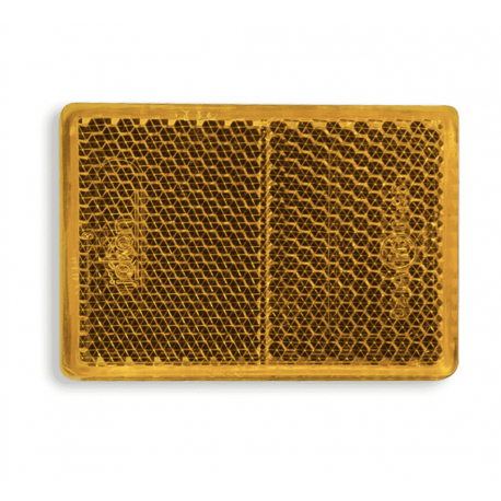 CATADIOPTRE ADHÉSIF RECTANGLE ORANGE
