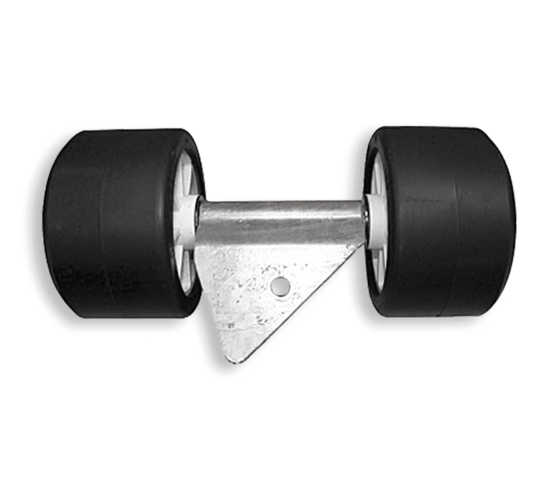 DOUBLE ROULEAUX 40X40 Ø120 NOIR