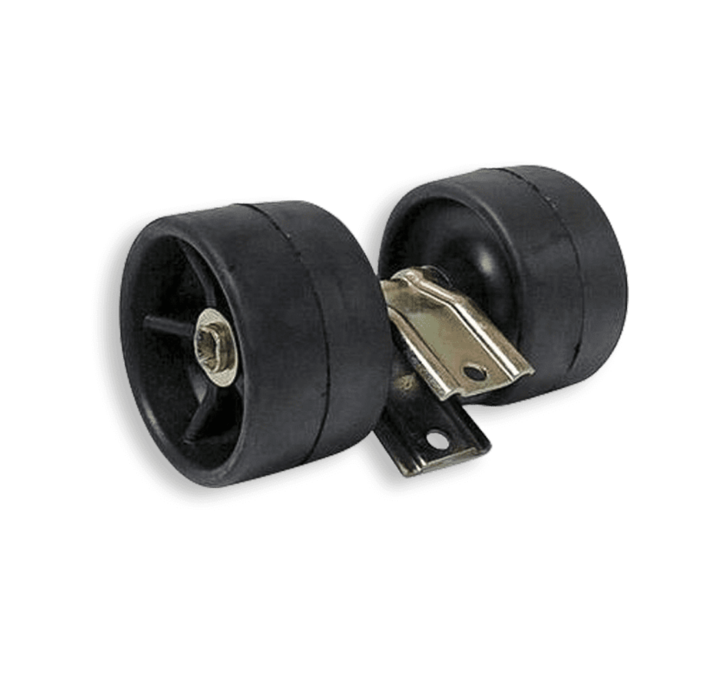 DOUBLE ROULEAUX 40X40 Ø120 NOIR