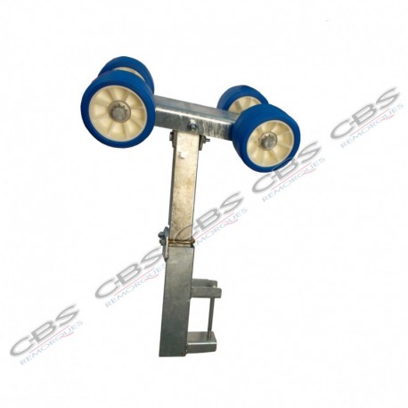 Ensemble diabolos double en 120, chandelle en 400 pour tube 100*50