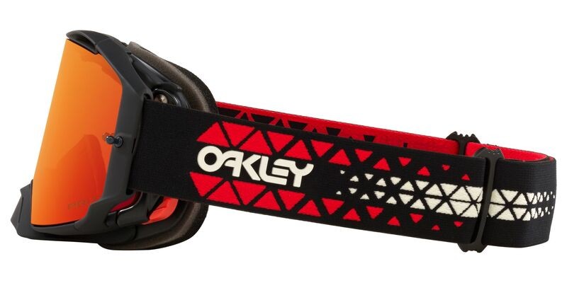 Masque OAKLEY Airbrake MX - Black Tread écran Prizm MX Torch
