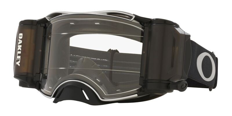 Masque OAKLEY Airbrake MX - Tuff Blocks Black Gunmetal écran Race-Ready Roll-Off clair