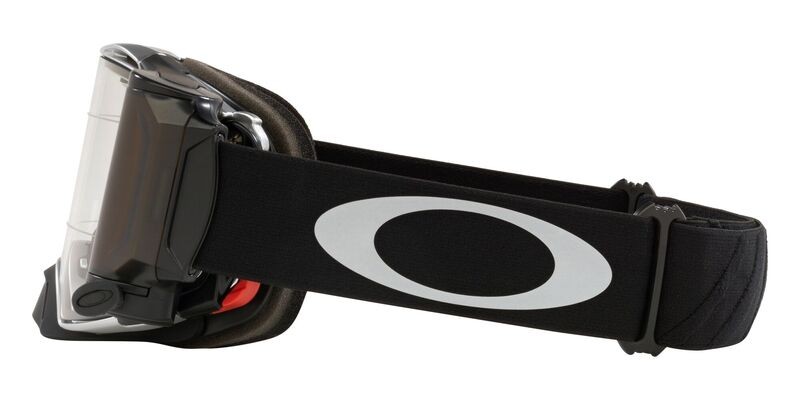 Masque OAKLEY Airbrake MX - Tuff Blocks Black Gunmetal écran Race-Ready Roll-Off clair