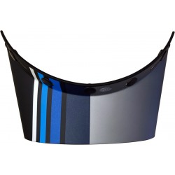 Visière BELL Moto-3 Stripes Noir/Bleu