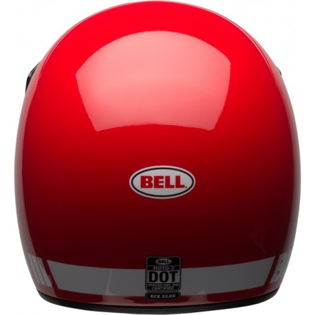 Casque BELL Moto-3 Classic - Rouge brillant