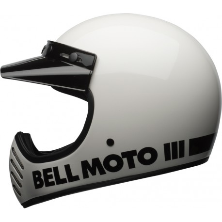 Casque BELL Moto-3 Classic - Rouge brillant