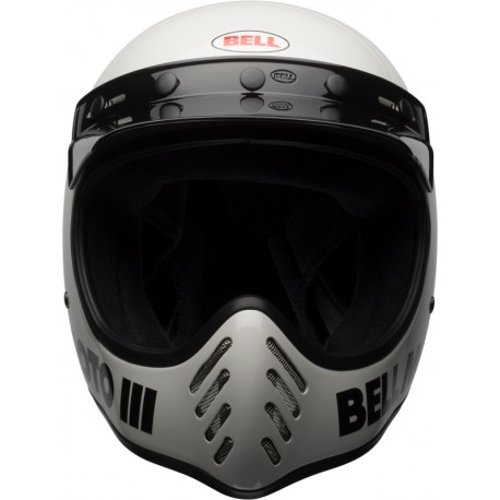 Casque BELL Moto-3 Classic - Rouge brillant