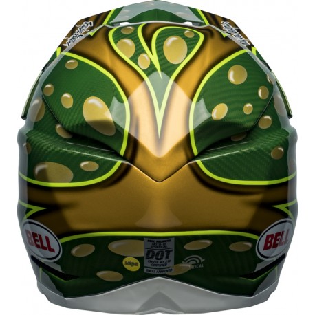 Casque BELL Moto-10 Spherical - McGrath Replica 22 Gloss Gold/Green